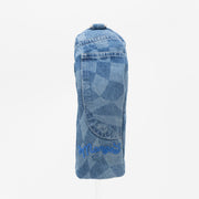 Checker denim