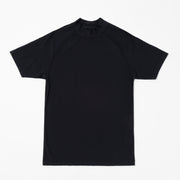 Stretch mock neck Black