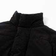 Hooded Paddy Coat Black
